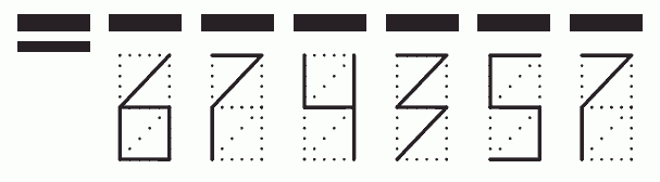 Пример заполнения индекса 674357