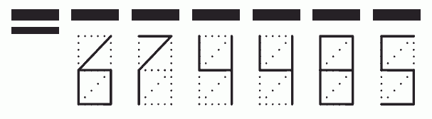 Пример заполнения индекса 674485