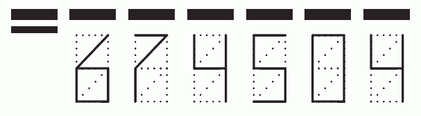 Пример заполнения индекса 674504