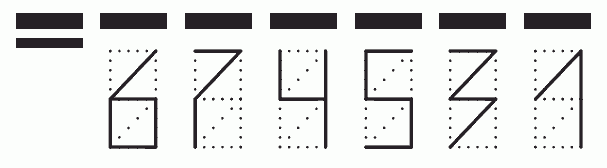 Пример заполнения индекса 674531