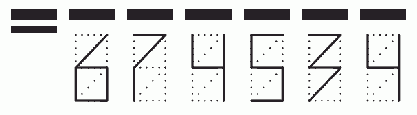 Пример заполнения индекса 674534