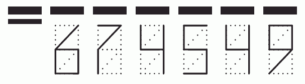 Пример заполнения индекса 674549