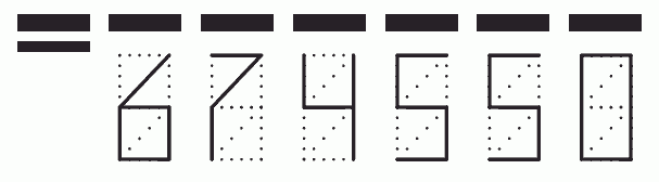 Пример заполнения индекса 674550