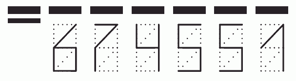 Пример заполнения индекса 674551