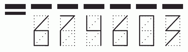 Пример заполнения индекса 674603