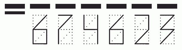 Пример заполнения индекса 674623