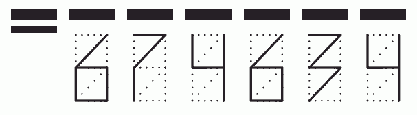 Пример заполнения индекса 674634