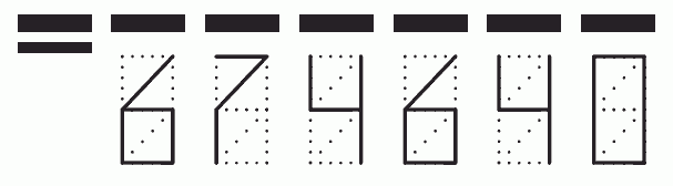 Пример заполнения индекса 674640