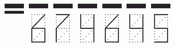 Пример заполнения индекса 674645