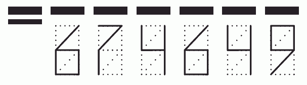 Пример заполнения индекса 674649