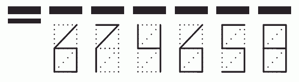 Пример заполнения индекса 674658