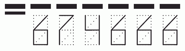 Пример заполнения индекса 674666