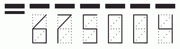 Пример заполнения индекса 675004