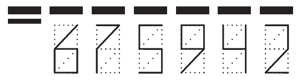 Пример заполнения индекса 675942