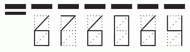 Пример заполнения индекса 676064