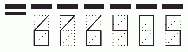 Пример заполнения индекса 676405