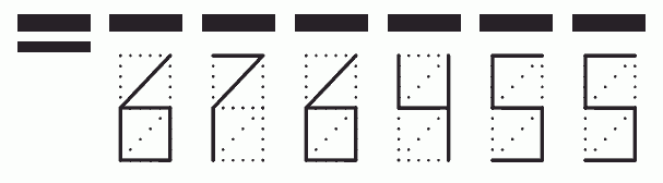 Пример заполнения индекса 676455