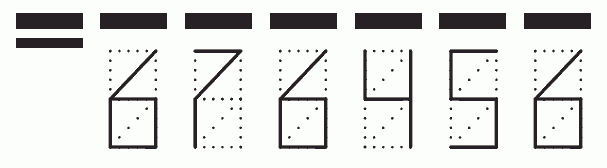 Пример заполнения индекса 676456