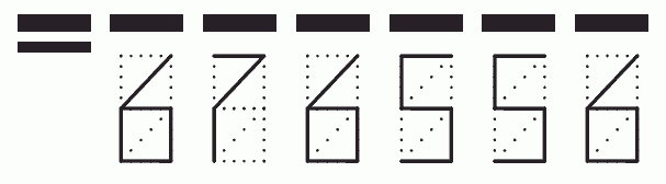 Пример заполнения индекса 676556