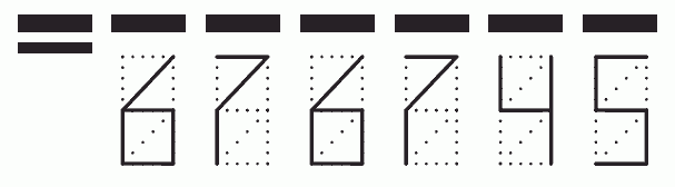 Пример заполнения индекса 676745