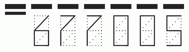 Пример заполнения индекса 677005