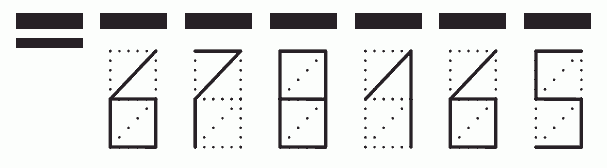 Пример заполнения индекса 678165