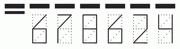 Пример заполнения индекса 678624