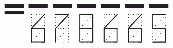 Пример заполнения индекса 678665