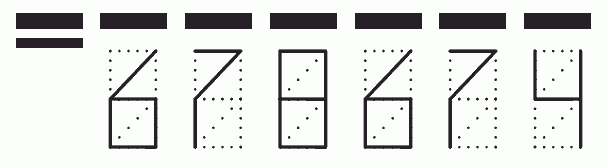 Пример заполнения индекса 678674