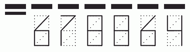 Пример заполнения индекса 678864