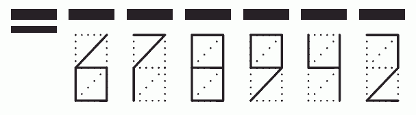 Пример заполнения индекса 678942