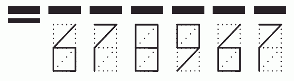 Пример заполнения индекса 678967