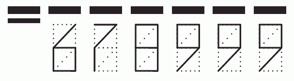 Пример заполнения индекса 678999