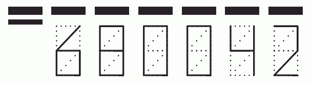 Пример заполнения индекса 680042