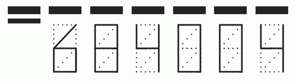 Пример заполнения индекса 684004