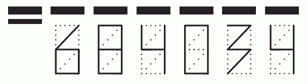 Пример заполнения индекса 684034