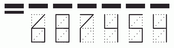 Пример заполнения индекса 687454