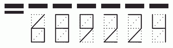 Пример заполнения индекса 689224