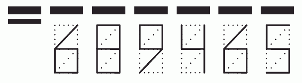 Пример заполнения индекса 689465