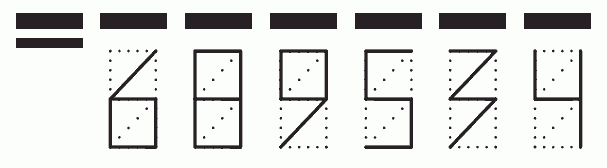 Пример заполнения индекса 689534