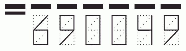 Пример заполнения индекса 690049