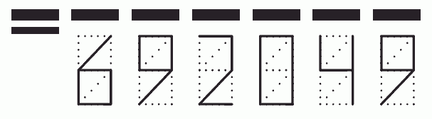 Пример заполнения индекса 692049