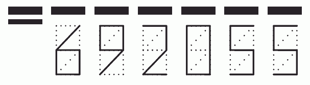 Пример заполнения индекса 692055