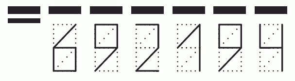 Пример заполнения индекса 692194