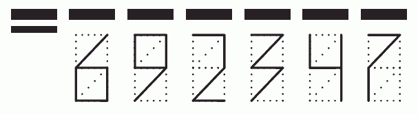 Пример заполнения индекса 692347