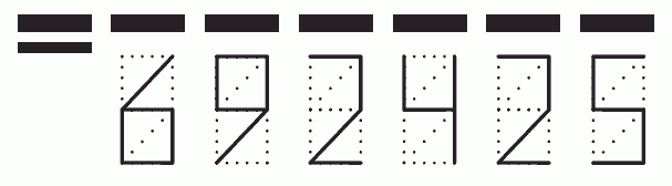 Пример заполнения индекса 692425