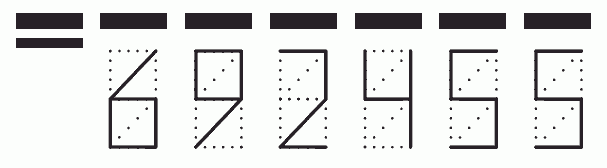 Пример заполнения индекса 692455