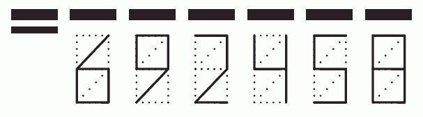 Пример заполнения индекса 692458