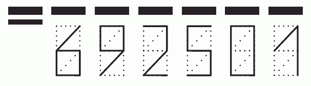 Пример заполнения индекса 692501