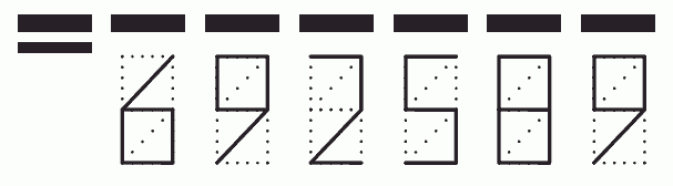 Пример заполнения индекса 692589